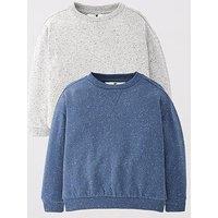 The Very Collection Boys 2 Pack Nep Long Sleeve Sweatshirts - Multi