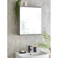 Very Home Rowan Gloss 1 Door Mirror Cabinet - Fsc Certified