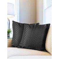 Very Home Wave Filled Cushion