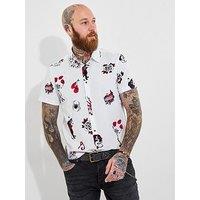 Joe Browns Tattoo Print Short Sleeve Shirt