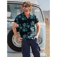 Joe Browns Terrific Turtle Short Sleeve Shirt - Black