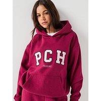 Peach Fit Womens Ivy Hoody - Dark Red