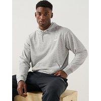 New Balance Mens Sports Essentials French Terry Hoodie - Grey
