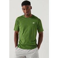 New Balance Mens Sports Essential Cotton T-Shirt - Green