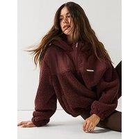 Peach Fit Womens Billy Borg Jacket - Brown