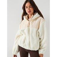 Peach Fit Womens Billy Borg Jacket - Cream