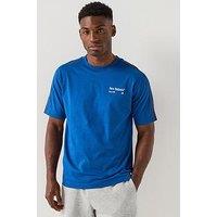 New Balance Mens Reimagined Graphic T-Shirt - Blue