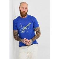 Joe Browns Acoustic Sounds T-Shirt - Blue