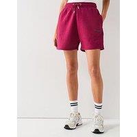 Peach Fit Womens Cozy Season Short - Dark Red