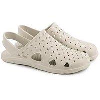 Totes Solbounce Sling Back Clog Sandals - Stone