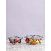 Kilner Fresh Storage Set Of 2 Containers - 0.3L