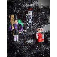 Hocus Pocus Set Of 3 Wooden Nutcracker Halloween Characters