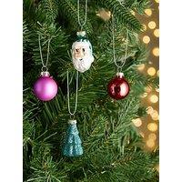 The Christmas Gift Co Set Of 18 Whimsical Christmas Tree Baubles