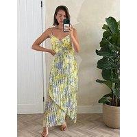 Style Cheat Strappy Tony Dress - Yellow