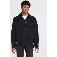 Selected Homme Regtate Cord Casual Overshirt - Navy