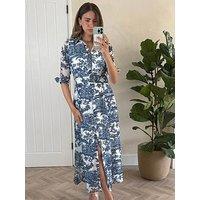 Style Cheat Floral Daphne - Blue