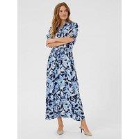 Kaffe Mira Shirt Dress - Blue