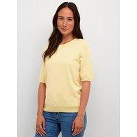Kaffe Lizza Pullover - Yellow