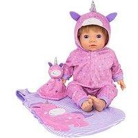 Tiny Treasures Sleepy Unicorn Doll Set