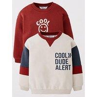 The Very Collection Boys Adventure 2 Pack Sweatshirt Set - Multi