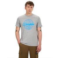 Berghaus Mens Map Of The Toon Tee - Grey