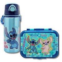 Lilo & Stitch Stitch Packed Lunch Set With Water Bottle