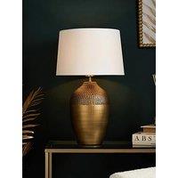 Very Home Hammered Ceramic Table Lamp