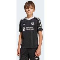 Adidas Liverpool Junior 25/26 Third Goal Keeper Stadium Replica Shirt - Black