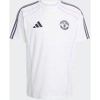 Adidas Mens Manchester United Urban Purist Tee - White