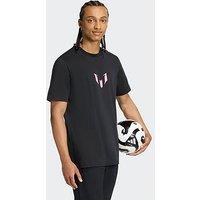 Adidas Mens Messi 10 Tee- Black