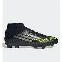 Adidas Mens F50 League Mid Firm Ground Football Boot - Black