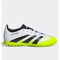 Adidas Junior Predator Club Astro Turf Football Boots - White