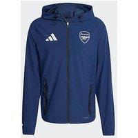 Adidas Mens Arsenal Vis Tech Hoodie - Navy