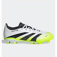 Adidas Junior Predator League Firm Ground Football Boots - White