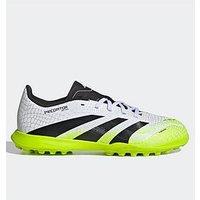 Adidas Junior Predator League Astro Turf Football Boots - White