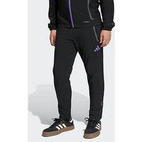 Adidas Junior Manchester United Vis Tech Pants - Black