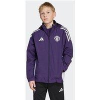 Adidas Junior Manchester United Training Jacket - Purple