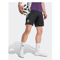 Adidas Mens Manchester United Training Shorts - Black