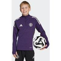 Adidas Junior Manchester United Training Top - Purple