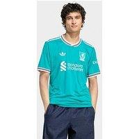 Adidas Liverpool Mens 25/26 3Rd Stadium Replica Shirt -Green