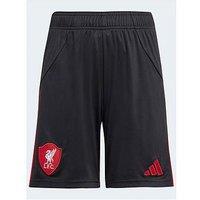 Adidas Liverpool Junior 25/26 Away Stadium Replica Shorts - Black