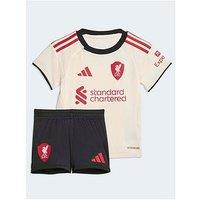 Adidas Liverpool 25/26 Away Infant Kit - White