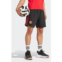 Adidas Mens Manchester United Dna Shorts - Black