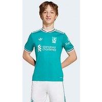 Adidas Liverpool Junior 25/26 3Rd Stadium Replica Shirt -Green