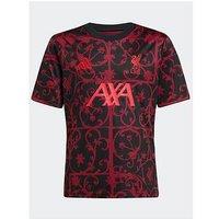 Adidas Liverpool Junior 25/26 Pre Match Shirt -Black