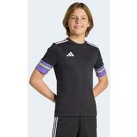 Adidas Junior Squadra 25 Jersey - Black/Purple