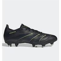 Adidas Mens Predator League Soft Ground Football Boots - Black