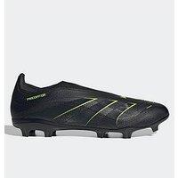 Adidas Mens Predator League Laceless Firm Ground Football Boots - Black