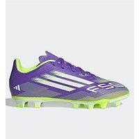 Adidas Junior F50 Club Firm Ground Football Boots - Purple
