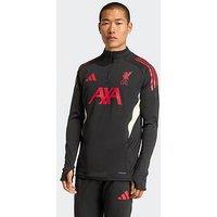 Adidas Mens Liverpool Training Track Top- Black